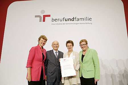 DHBW mit Zertifikat zum „audit familiengerechte hochschule“ ausgezeichnet