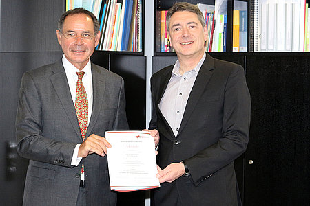 DHBW Stuttgart, Prof. Dr. Joachim Weber, Prof. Arnold van Zyl, Rektor, Stuttgart