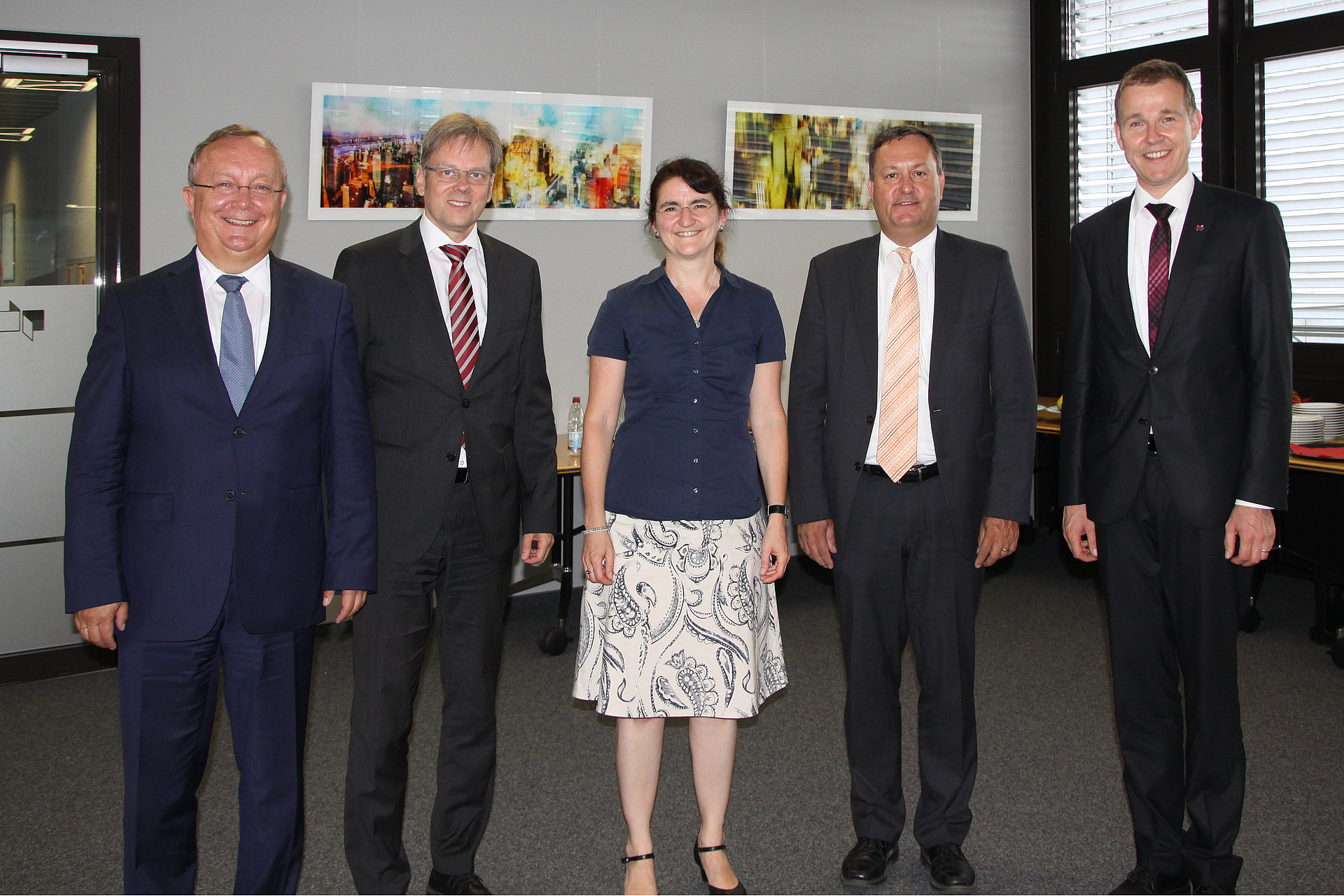 DHBW Mannheim, Prof. Dr. Andreas Föhrenbach, Prorektor, Dr. Elke Schwing, örtlicher Hochschulrat, Hochschulratsvorsitzende, Drl. Ralf Blasek