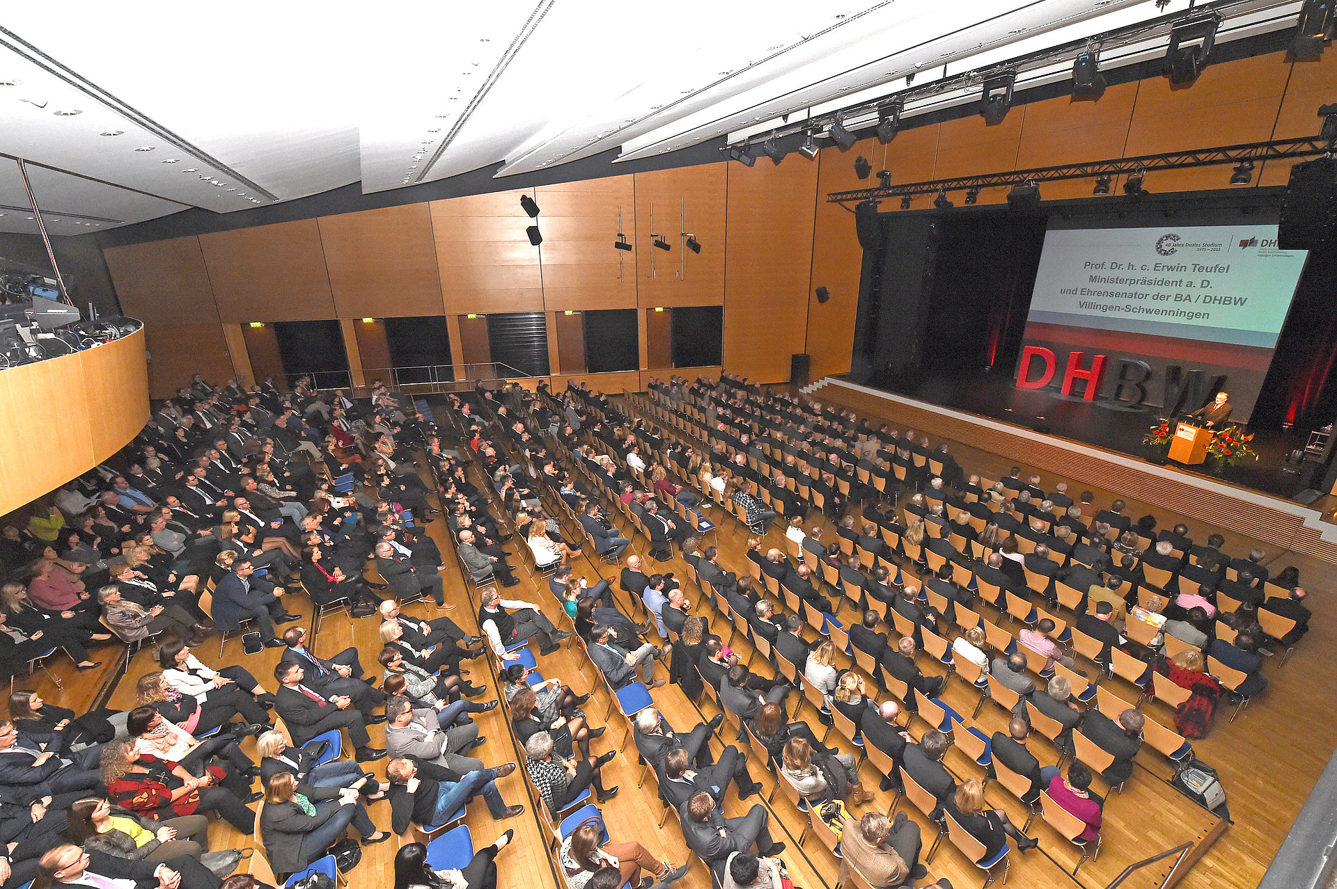 Festakt der DHBW Villingen-Schwennningen in der neuen Tonhalle