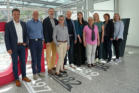 Gruppenbild des Vorstands des DHSD