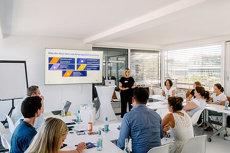 Teilnehmende der Veranstaltung "Fachkräfte der Zukunft"