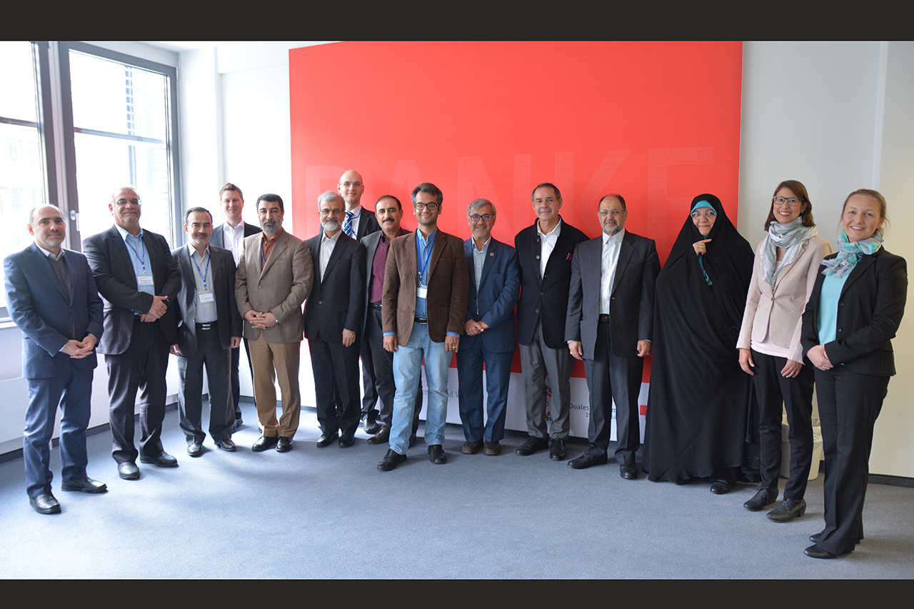 Die iranische Delegation zu Gast in Stuttgart