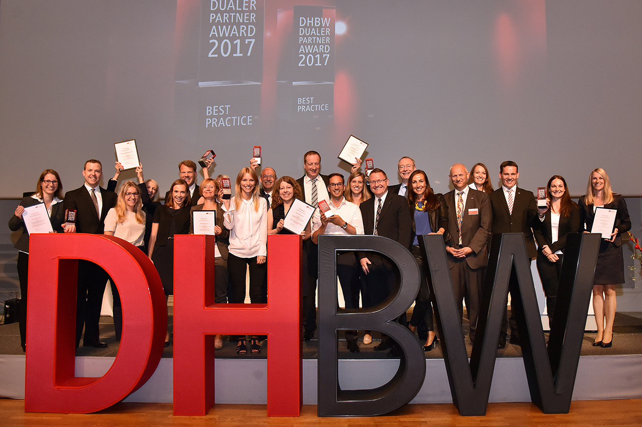 DHBW, Duale Partner, Dualer Partner Award, Praxisphase, Theorie und Praxis, duales Studium, Haus der Wirtschaft, Südwestmetall, Arbeitgeberverband