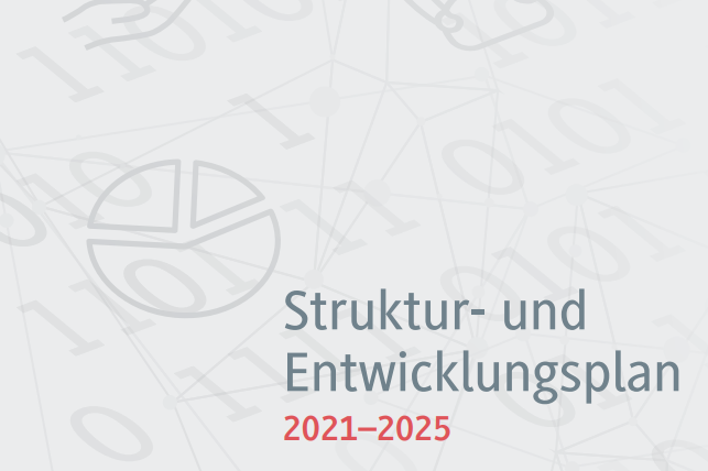 Titelblatt des Struktur und Entwicklungsplans 2021-2025 der DHBW 