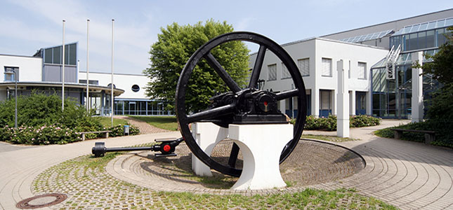 Gebäudeaufnahme der DHBW Mosbach