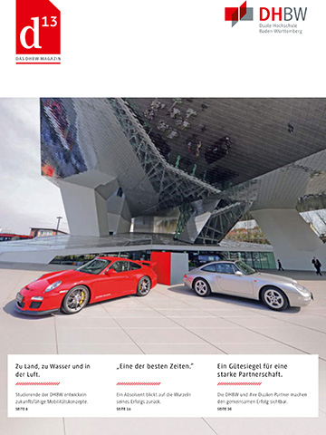 d13 DAS DHBW MAGAZIN d13 DAS DHBW MAGAZIN