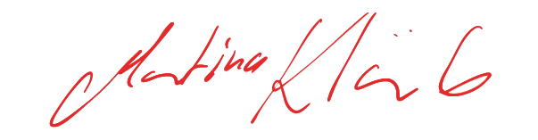 Unterschrift Martina Klärle